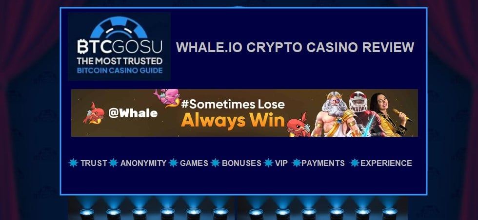 Whale.io crypto casino review