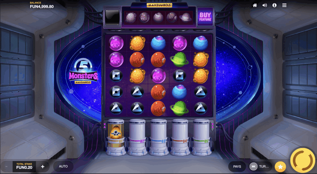 5 Monsters - Max Win Gaming. Spielautomaten mit Monsterthemen