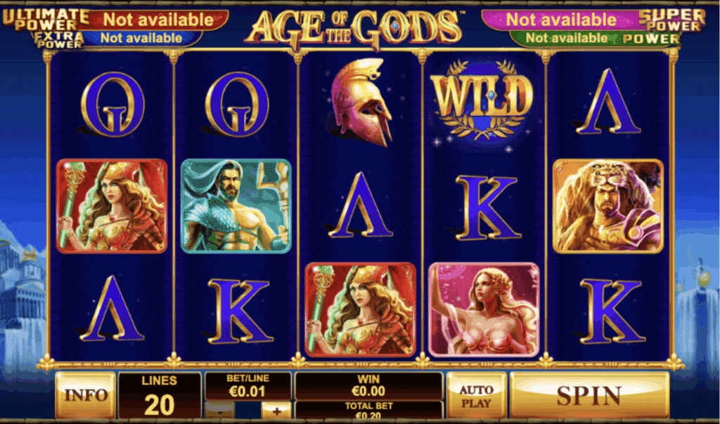 Age of the Gods - Playtech
