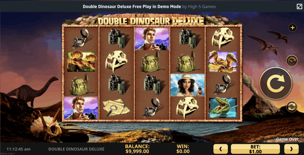 Double Dinosaur Deluxe - High 5 Games