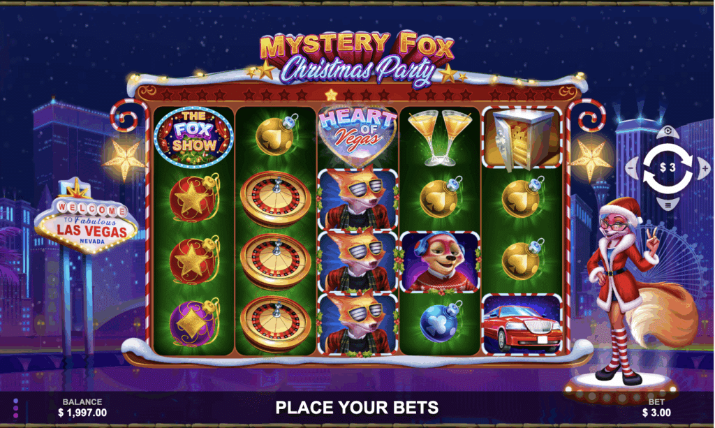 Mystery Fox Weihnachtsfeier - Push Gaming