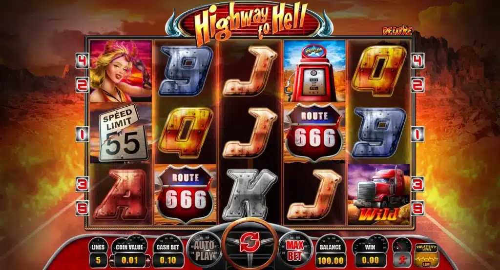 Highway to Hell Deluxe Slot
