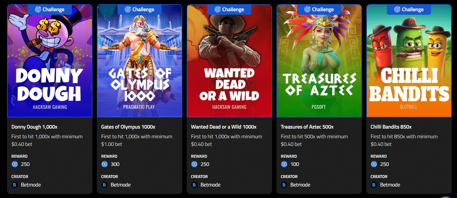 Betmode slots tournaments