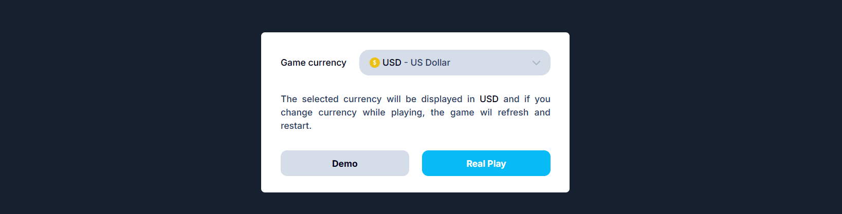 La opción de modo demo en CasinoBet para sus juegos de software