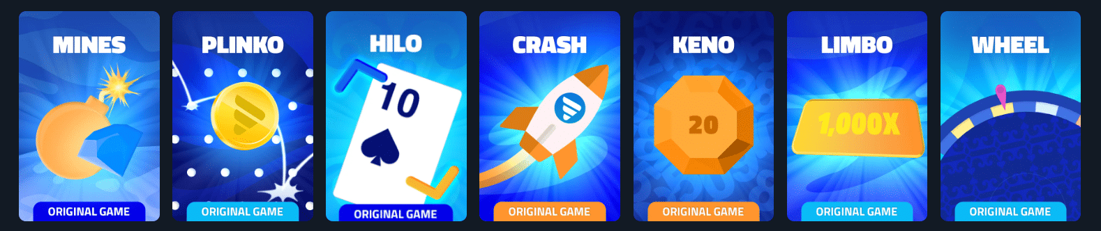 Una muestra de los juegos originales de CasinoBet