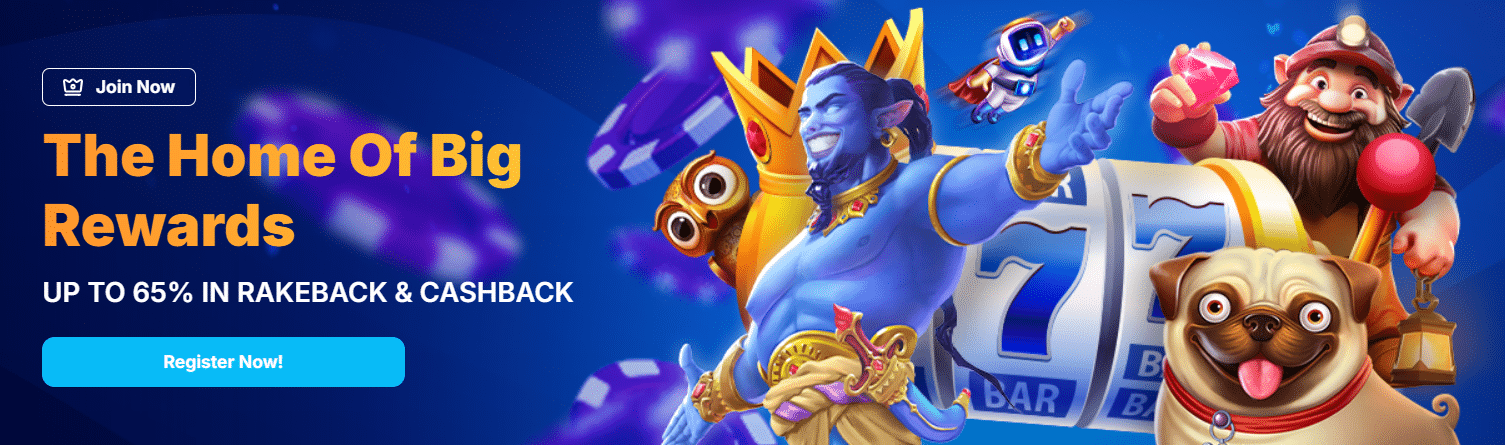 El banner promocional principal del casino CasinoBet