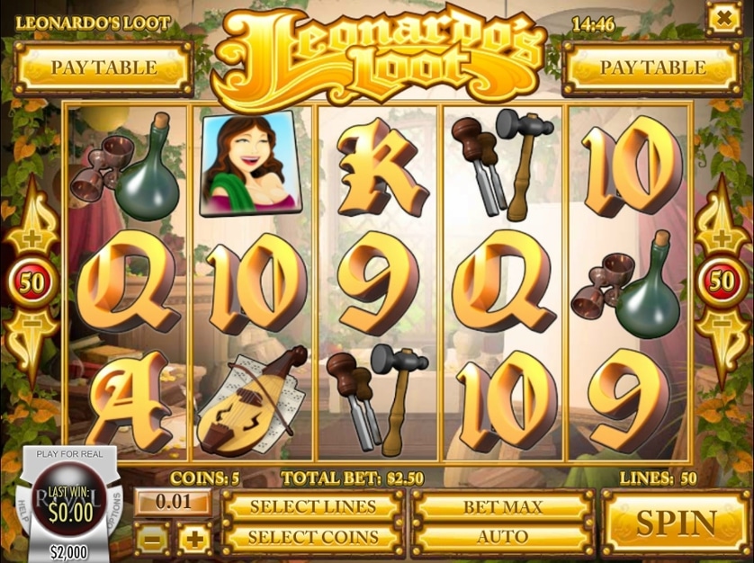 Leonardos Loot Slot