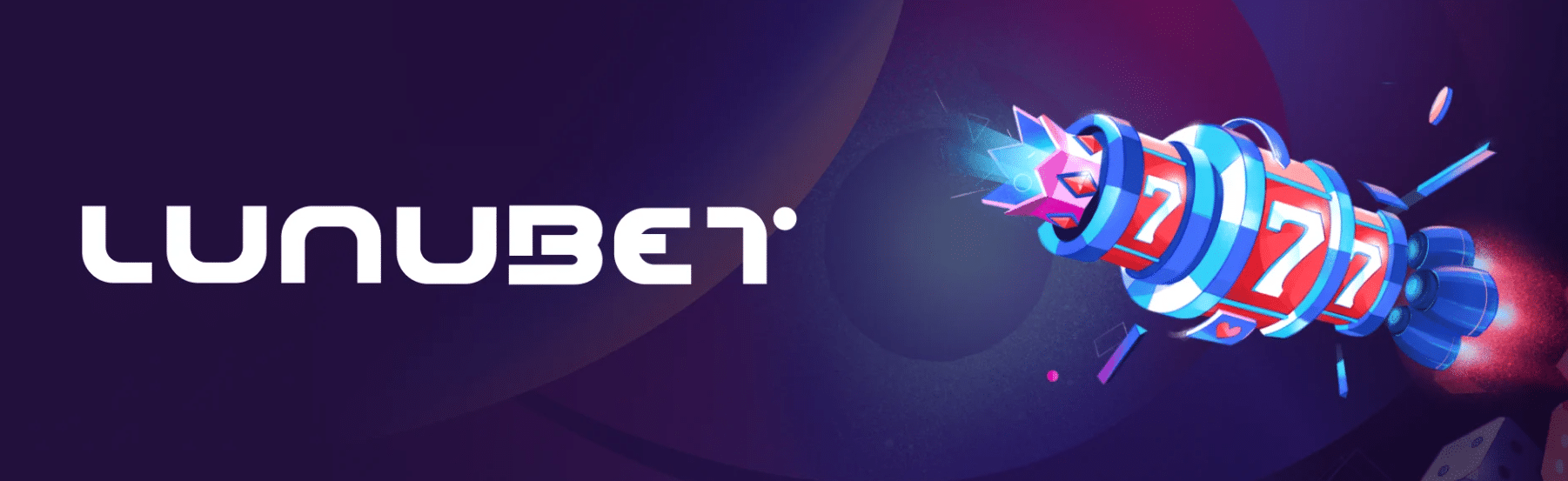 Banner promocional de LunuBet para jugar a las tragaperras