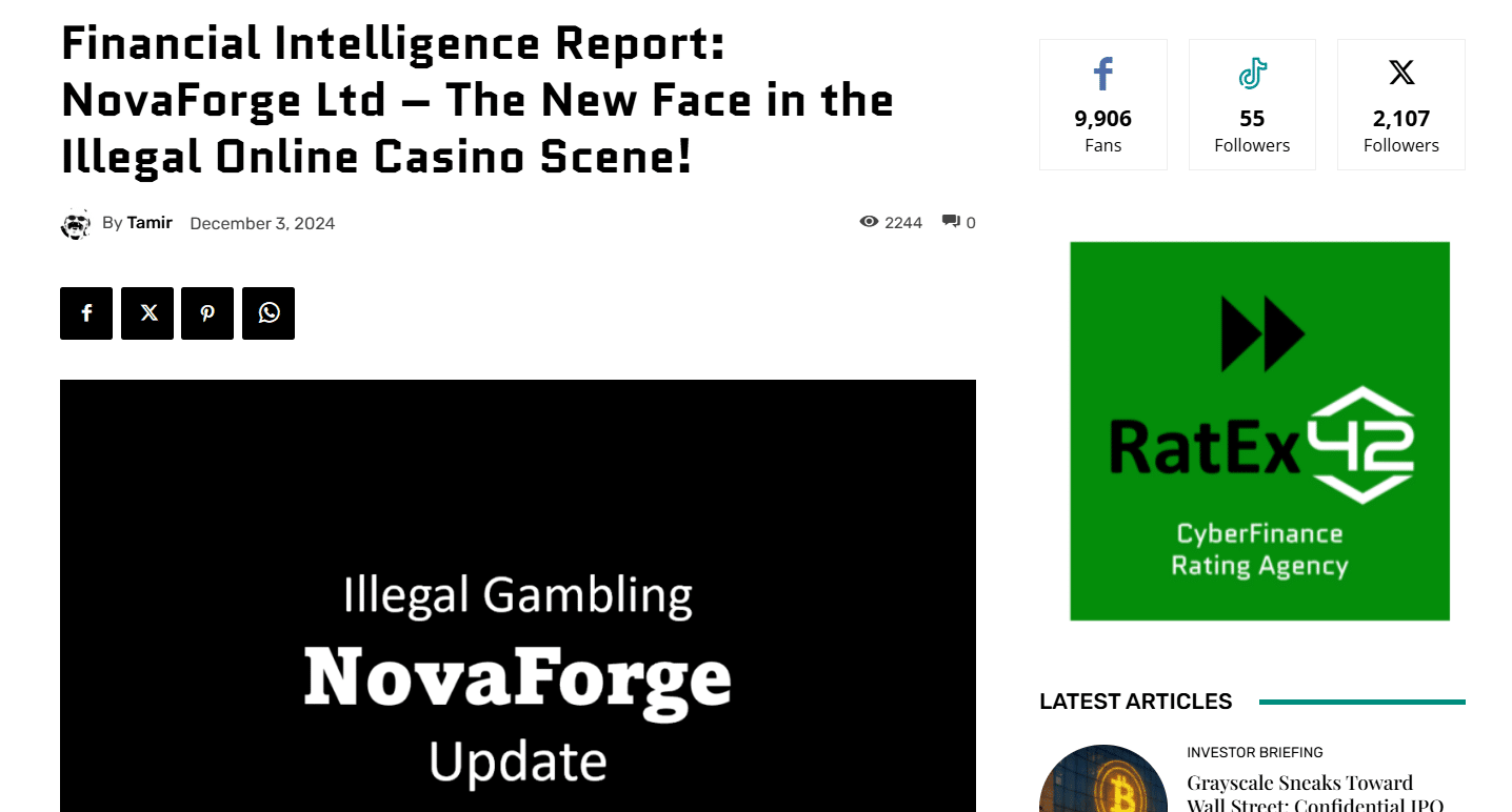 Un titular del operador de LunuBet scnadal