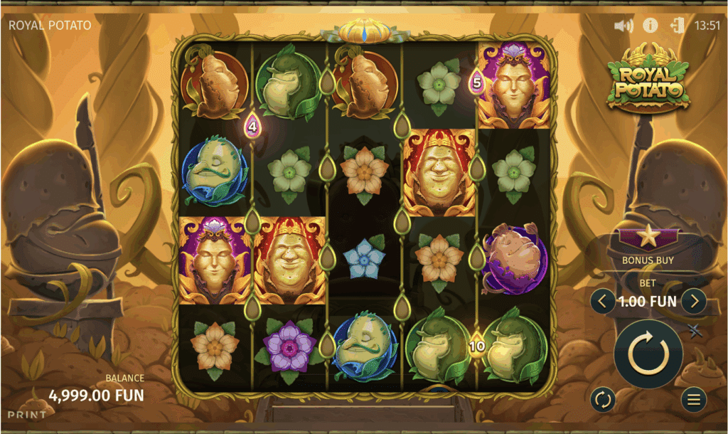Royal Potato Slot – Print Studios. Royal themed slots