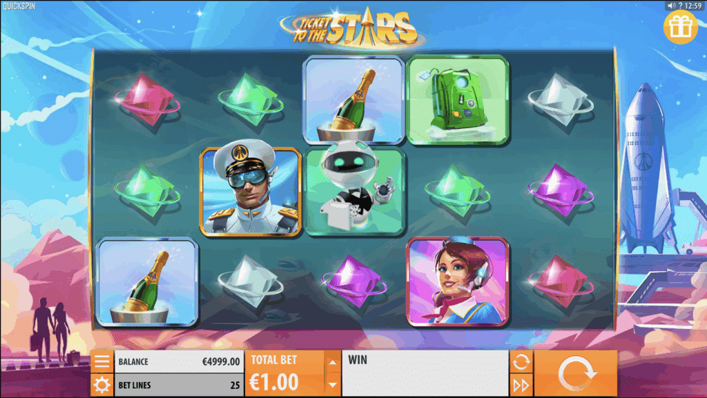 Ticket to the Stars Slot