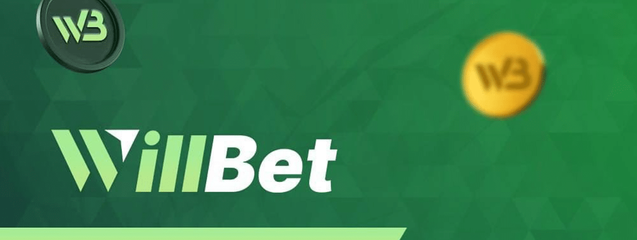 A simple promo banner for WillBet casino