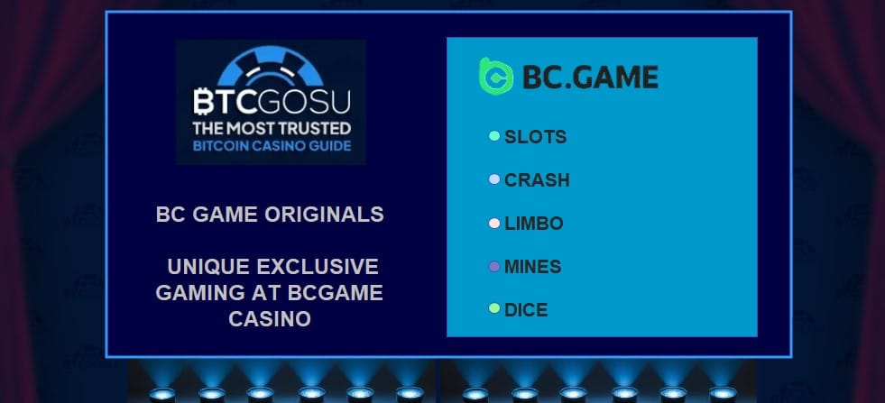 BC Game Original games