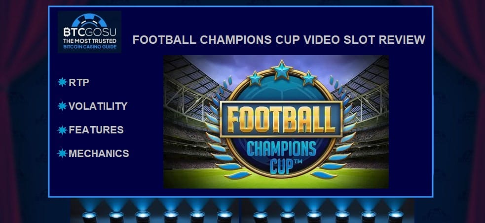 Football Champions Cup video slot review