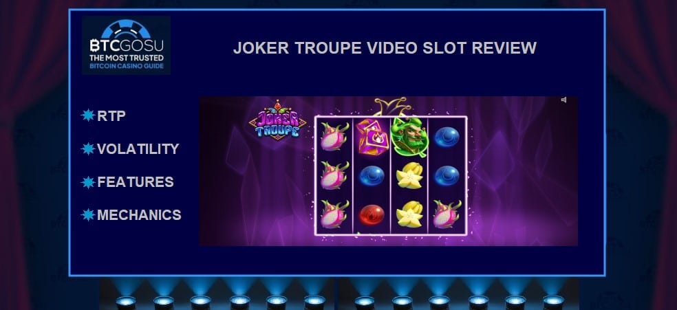 Joker Troupe video slot review