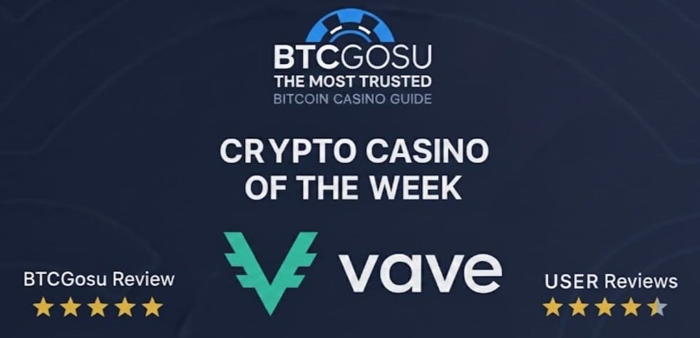 Vave - Crypto Casino of the week