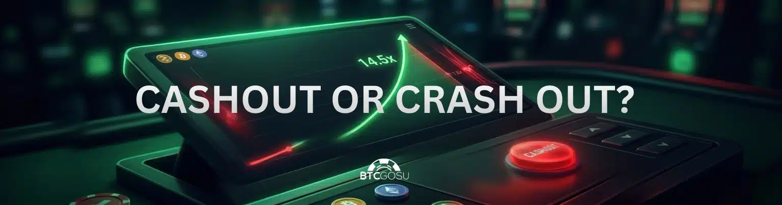 cashout or crash out for crash multipliers