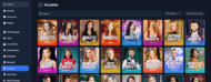The main casino section of 2UP crypto casino